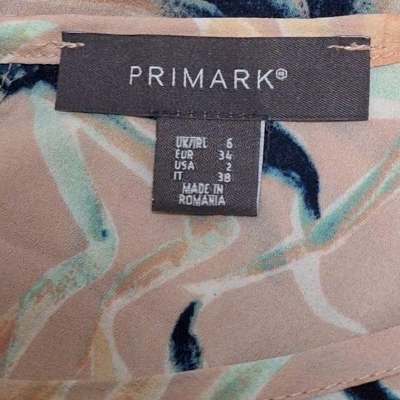 2️⃣9️⃣/4️⃣ Primark floral prints sheer top - Picture 6 of 6